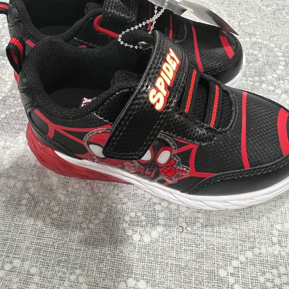 Kids Shoes - Black and Red
